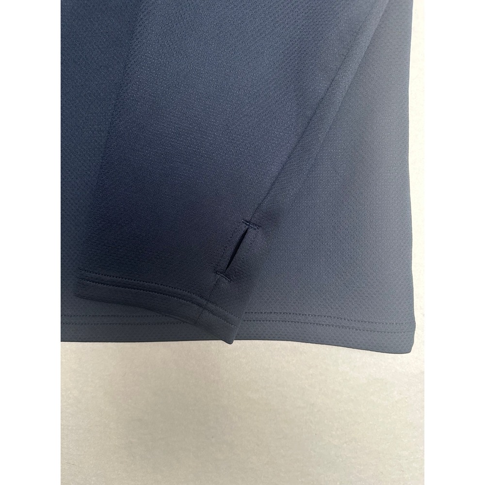 Z by Zella Mens Navy Blue Quarter Zip Pullover Thumbhole Activewear Top Large - Picture 7 of 8